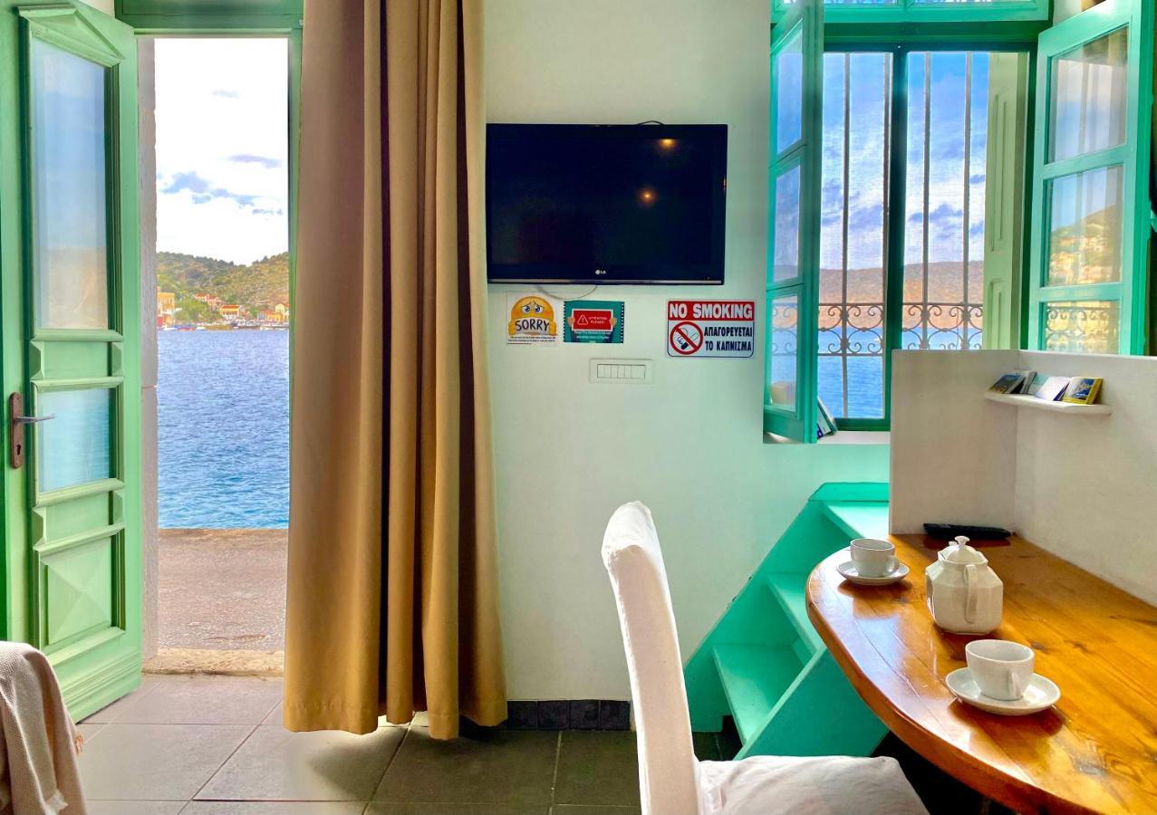 Apartamento Seafront - Harbour View , Pitini 1 Symi Exterior foto